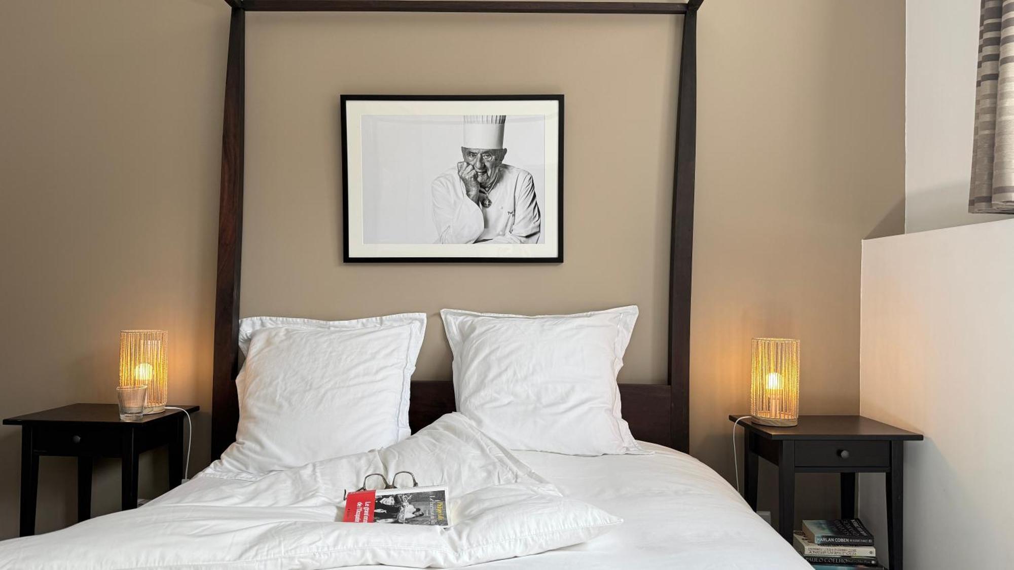 Chambre Univers Bocuse - A 200 M De La Legende Collonges-au-Mont-dʼOr Εξωτερικό φωτογραφία